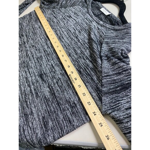 Rag & Bone Sweater Women size Medium Gray Knit Long Sleeve Pullover capsule Soft - Picture 6 of 14